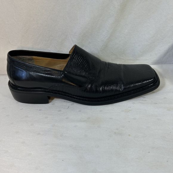 Giorgio Brutini Mens Loafer Shoes 9.5 Black - Picture 4 of 13